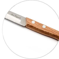 Amefa - Lou Laguiole Forest Steak Knife Set with Wood Handle, 4 Pcs - 497511NT01PK4