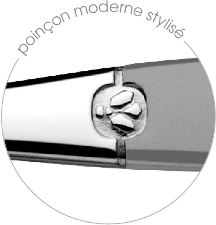 Amefa - Lou Laguiole Jet Stainless Steel Flatware Set with Satin Finish, 24 Pcs - 251306AF14C40