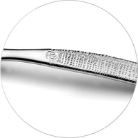 Amefa - Lou Laguiole Jet Stainless Steel Flatware Set with Textile Finish, 24 Pcs - 315200AF14C40