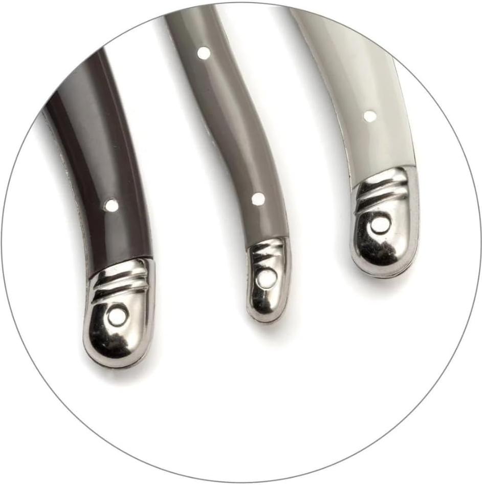 Amefa - Lou Laguiole Tradition 3 Piece Cheese Knife Set in Wooden Box - 2511MWWA00CS7