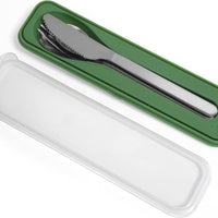 Amefa - Mobil Travel Cutlery Stainless Steel with Case, 4 Pcs - 059205PC04A42