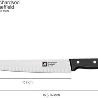 Amefa - Universal 10" Butcher Knife with Notches - 025600RSPC222