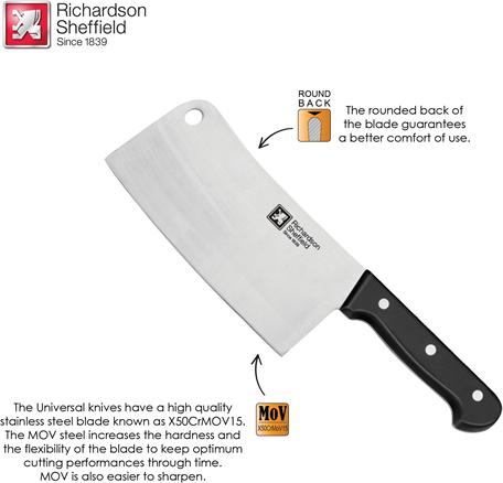 Amefa - Universal 12" Cleaver - 025600RSPC130