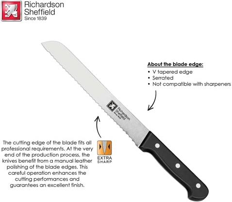 Amefa - Universal 8.5" Bread Knife - 025600RSPC191