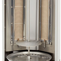 American Range - 17" Stainless Steel Vertical Infrared Rotisserie Broiler - AVB-2E