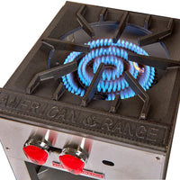 American Range - 18" Heavy Duty Stock Pot Stoves With 3-Ring Burner, Stainless Steel - ARSP-18
