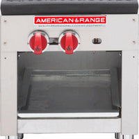 American Range - 18" Heavy Duty Stock Pot Stoves With 3-Ring Burner, Stainless Steel - ARSP-18