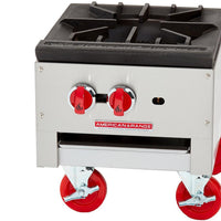 American Range - 18" Natural Gas Economy Style Stock Pot Stoves, Stainless Steel - SPSH-18