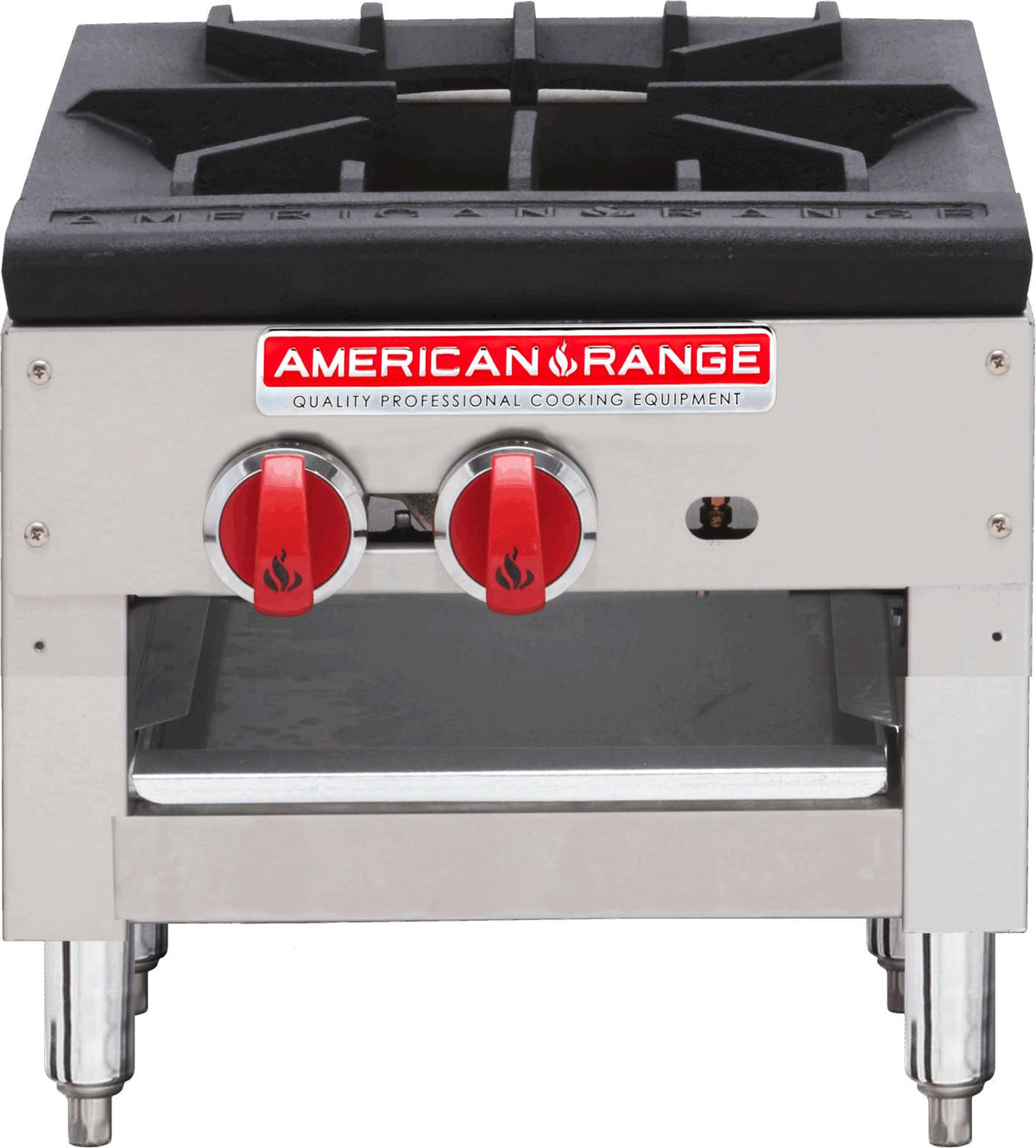 American Range - 18" Natural Gas Economy Style Stock Pot Stoves, Stainless Steel - SPSH-18
