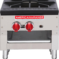American Range - 18" Natural Gas Economy Style Stock Pot Stoves, Stainless Steel - SPSH-18
