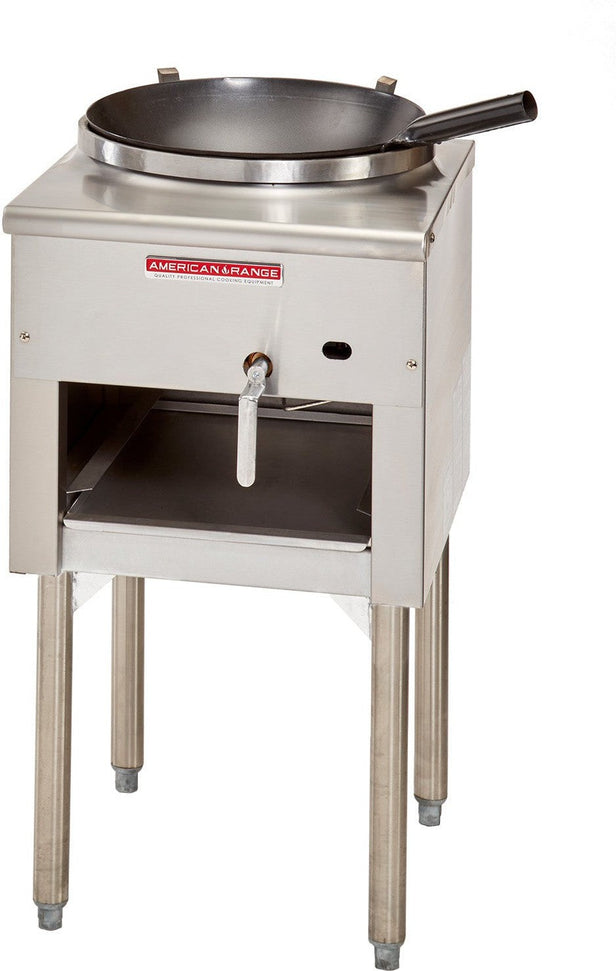 American Range - 18" Stainless Steel Heavy Duty 23 Tip Jet Wok Ranges - ARWR-J13