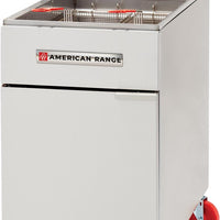 American Range - 19.5" High Efficiency Gas Fryer with 4 Burners, Stainless Steel - AF-75