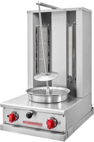 American Range - 20" Stainless Steel Vertical Infrared Rotisserie Broiler - AVB-2