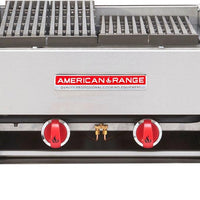American Range - 24" Gas Lava-Rock Charbroiler - AECB-24