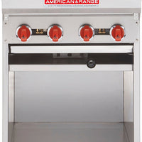 American Range - 24" Stainless Steel Adjustable Top Radiant Broiler With Cabinet Base - ADJF-24