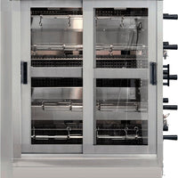 American Range - 24" Stainless Steel CounterTop 4 Spit Chicken Rotisserie - ACB-4