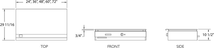 American Range - 24" Stainless Steel Teppanyaki Japanese Style Griddles - ARTY-24