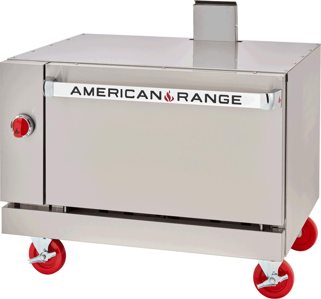 American Range - 26.5" Stainless Steel Restaurant Range Single Deck Standard Oven - ARLB-36