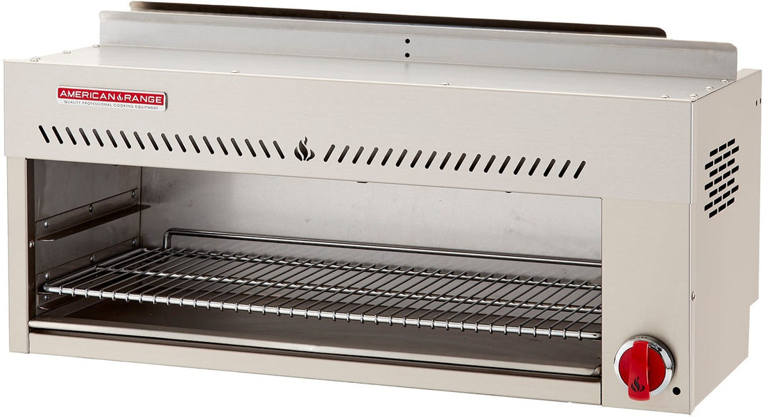American Range - 36" Stainless Steel Cheesemelter Infrared Broilers with 1 Burner - ARCM-36