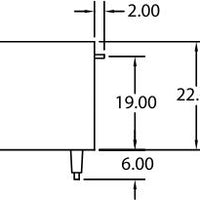 American Range - 36" Stainless Steel Infrared Brazil Overfired Broilers - AROB-36
