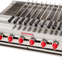 American Range - 36" Stainless Steel Radiant Shish Kebob Broiler - ARKB-36