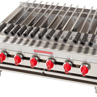 American Range - 36" Stainless Steel Radiant Shish Kebob Broiler - ARKB-36