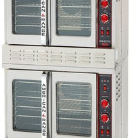 American Range - 40" Majestic Double-Deck Gas Convection Oven with Manual Controls, 150,000 BTU - MSD-2