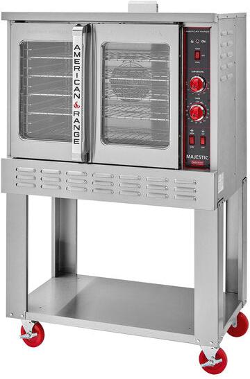 American Range - 40" Majestic Single-Deck Gas Convection Oven with Manual Controls, 54,000 BTU - MSD-HE