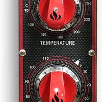 American Range - 40" Stainless Steel Majestic Convection Ovens Gas Bakery Double Deck, 4 Burners with Manual Controls and Solid Doors- M-2