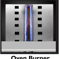 American Range -48" Stainless Steel Green Flame Ranges 8 Burners with 26.5" 2 Space Saver Oven - ARGF-8