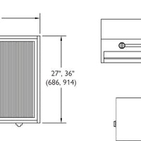 American Range - 48" Stainless Steel Natural Gas 4-Burner Horizontal Chicken Broiler - AHS-4836