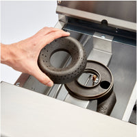 American Range - 48" Stainless Steel Restaurant Range 36" Griddles, 2 Burners, and 20" 2 Space Standard Oven - AR-36G-2B