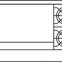 American Range - 48" Stainless Steel Restaurant Range 36" Griddles, 2 Burners, and 20" 2 Space Standard Oven - AR-36G-2B