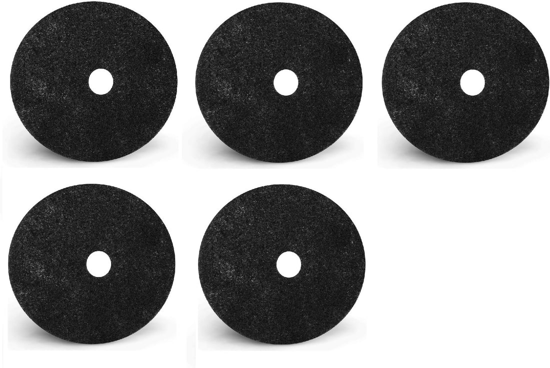 Americo - 12" Black Stripping Floor Pads, Pack of 5 - 400112