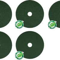 Americo - 12" Emerald Floor Pads, 5/Cs - 400312
