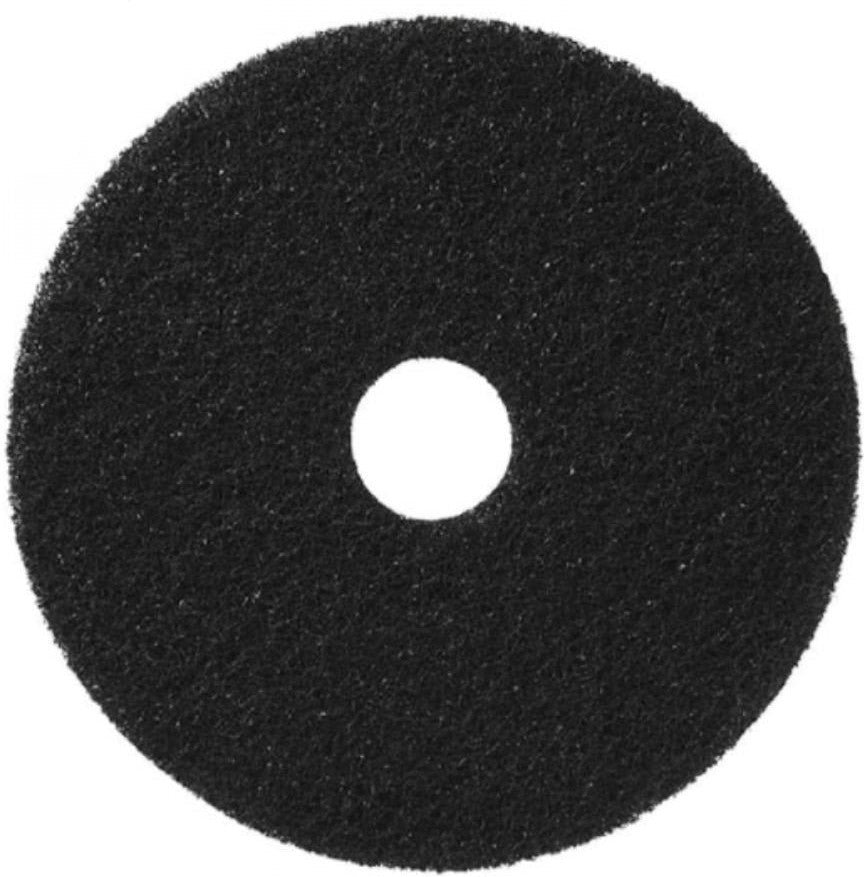 Americo - 13" Black Stripping Floor Pads, 5/Cs - 400113