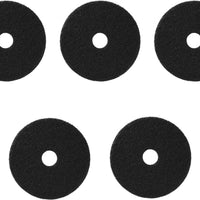 Americo - 14" Black Stripping Floor Pads, 5 Pads/Case - 400114