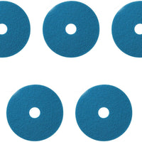 Americo - 16" Blue Cleaning Floor Pads, 5/Cs - 400416