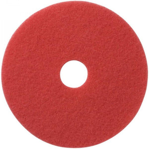 Americo - 16" Red Buffing Floor Pads, 5/Cs - 404416