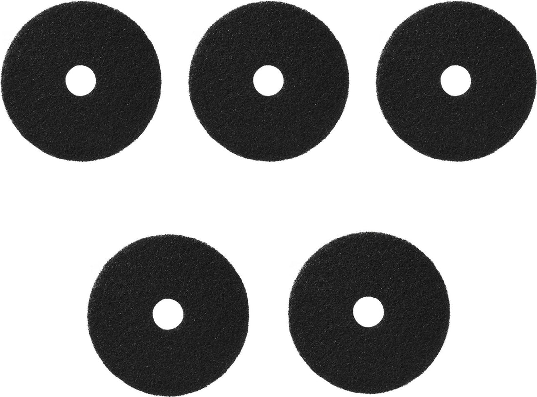 Americo - 17" Black Stripping Floor Pads, 5/Cs - 400117