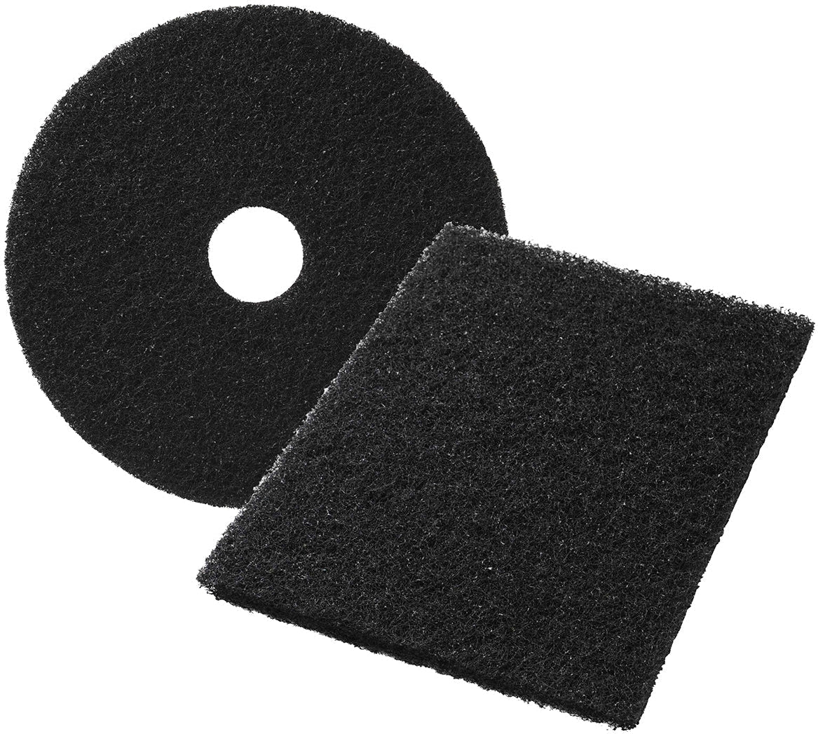 Americo - 19" Black Stripping Floor Pad - 400119