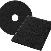 Americo - 19" Black Stripping Floor Pad - 400119