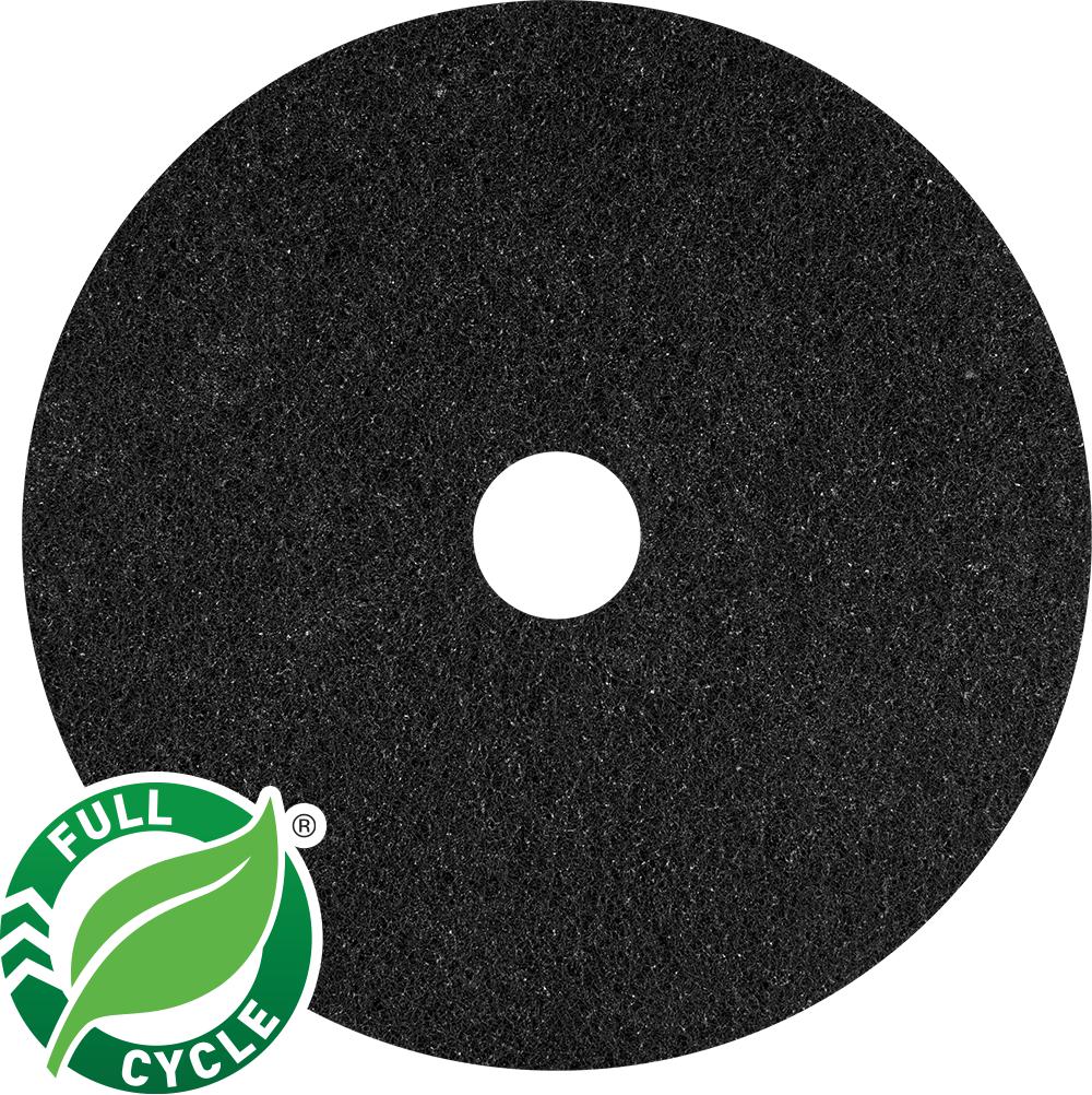 Americo - 19" Black Stripping Floor Pad - 400119