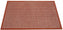 Americo - 3 ft x 5 ft Terra-Cotta Grease Resistant Safety Flo Kitchen Mat - 6902035