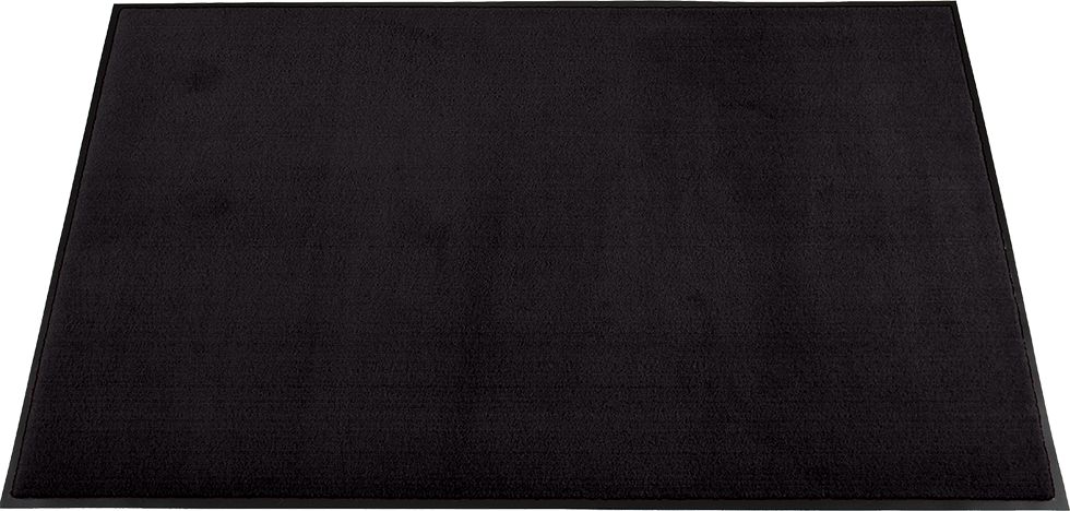 Americo - 4 ft x 6 ft Olefin Black Indoor Mat - 6116046