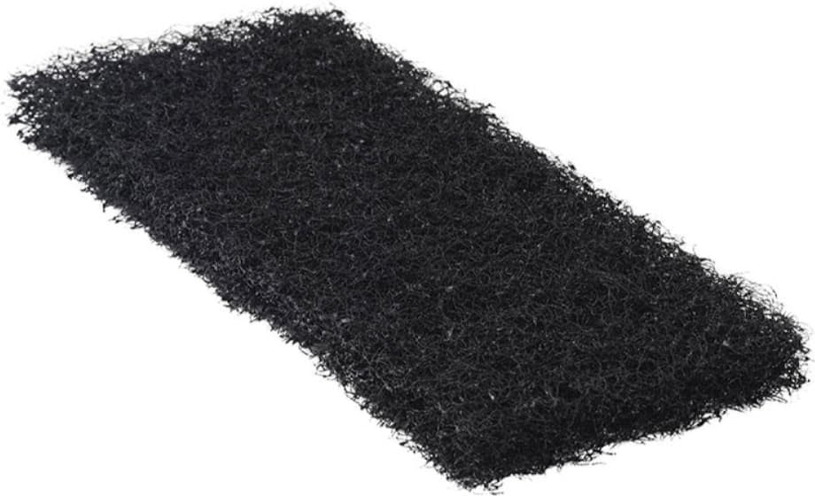 Americo - 4.5" x 10" Black Doodle Bug Utility Pads, 20/Cs - 541040