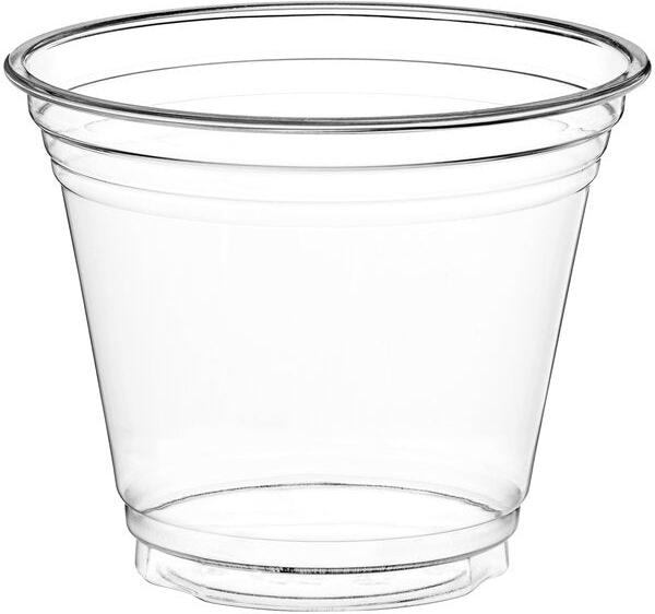 Amhil - 9 Oz Squat Clear Plastic Cups PET, 1000/Cs - 3002050