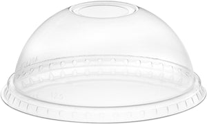 Amhil - Clear Dome Lid Fits with 16-24 Oz PET Cups, 1000/Cs - ADL626