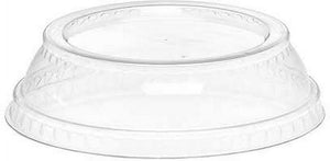 Amhil - Clear Dome Lid with No Hole Fits with APC9 and APC12 Drink Cups, 1000/Cs - ADL662NH