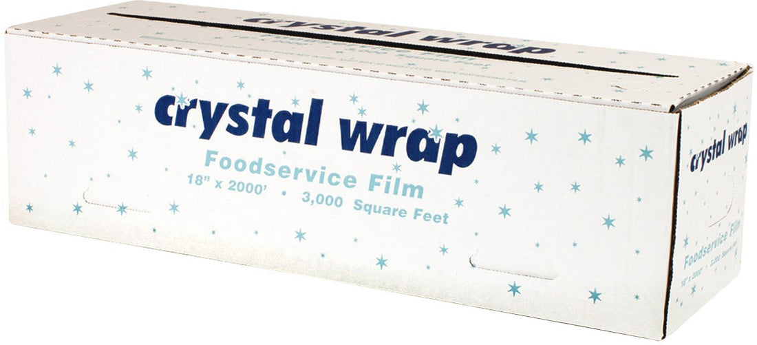 Anchor Packaging - 18" x 2000 ft Crystal Wrap Resinite Film, 2000ft/Bx - 7301835